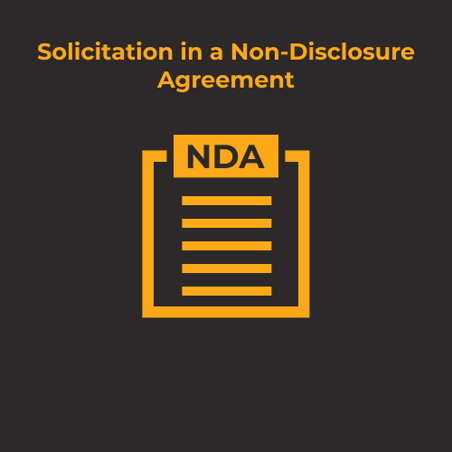 In-House Legal Solutions NDA Guidance Note Series – Solicitation in a Non-Disclosure Agreement