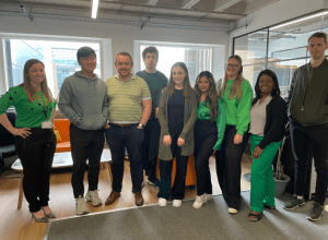 Wear it green day , In-House Legal Solutions , Mental health awareness week , team photo